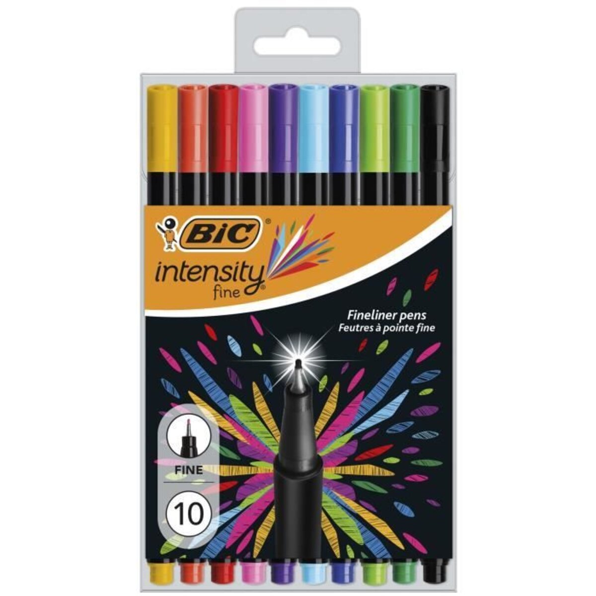 Stylo Encre Pigment Stylo Feutre Uni-ball PIN 0.4mm Noir - Pointe Fine Pour Dessin Technique Et Écriture Précise Feutre D'écriture Uniball