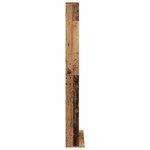 vidaXL Meuble CD - Bois Vieux - 101x23x177.5 cm - Bois reconstitué