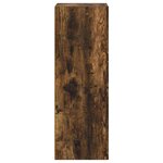 vidaXL Buffet Chêne fumé 40 x 35 x 100 5 cm Bois d'ingénierie