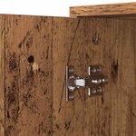 vidaXL Buffet Bois Ancien 59 x 39 x 80 cm Bois d'ingénierie