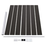 vidaXL Panneau de clôture WPC 175x146 cm Gris