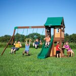 Portique Lakewood avec toboggan