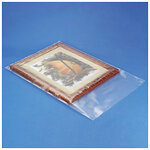 Lot de 250: sachet plastique transparent 100 microns rajabag 50x50 cm