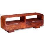 vidaXL Meuble TV Bois massif 116x30x40 cm