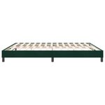 vidaXL Sommier à lattes de lit sans matelas 180x210 cm velours