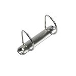 Classeur PP personnalisable Kreacover - 2 anneaux en D 60mm - A4 maxi - Blanc x 10 EXACOMPTA