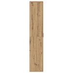 vidaXL Highboard chêne artisanal 60 x 35 x 180 cm Bois d'ingénierie