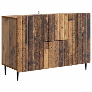 vidaXL Buffet Bois ancien 89 x 34 5 x 62 cm Bois d'ingénierie
