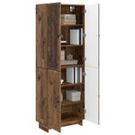 vidaXL Ensemble de Meubles 2 Pièces Bois ancien 66 x 34 5 x 90 cm