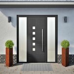 vidaXL Jardinières 2 Pièces triangulaire acier résistant aux intempéries