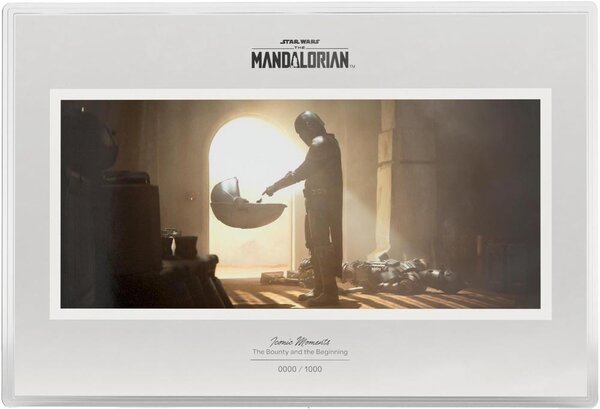 Pièce de monnaie en Argent 2 Dollars g 31.1 (1 oz) Millésime 2026 Star Wars Legends Of Mandalore BOUNTY AND THE BEGINNING