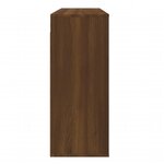 vidaXL Armoire murale Chêne marron 80x33x80 cm Bois d'ingénierie