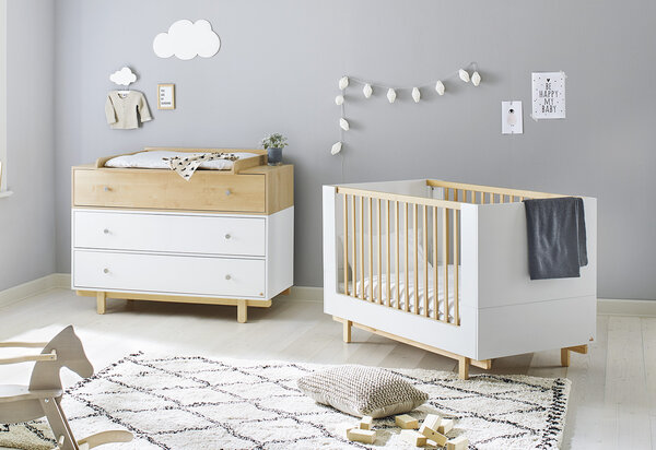 Chambre bébé 2 pièces Boks large - Pinolino