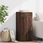 vidaXL Buffet chêne marron 40x42 5x93 cm bois d'ingénierie