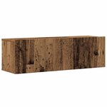vidaXL Ensemble de meuble TV mural 9 Pièces vieux bois bois d'ingénierie
