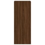 vidaXL Meuble TV mural chêne marron 40 5x30x102 cm bois d'ingénierie
