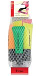 Filet de 5 Surligneurs NEON Tendance Pointe Biseautée 2- 5 mm STABILO