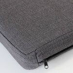 Germania coussin de siège 33x72x6 cm anthracite