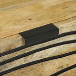 vidaXL Vaisselier 60x33 5x75 cm en bois de manguier massif