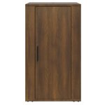 vidaXL Buffet Chêne marron 40x33x70 cm Bois d'ingénierie