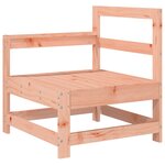 vidaXL Salon de jardin 7 Pièces bois massif douglas