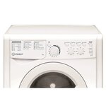 Lave-linge hublot indesit ewc71252wfrn - 7 kg - 1200 trs/min - blanc