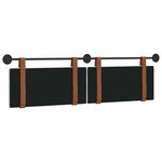 vidaXL Tête de lit suspendue Uni Blanc 190 x 55 x 5 cm PU antique