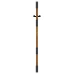vidaXL Portail de jardin 85x125 cm acier corten conception de carré
