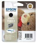 Cartouche d'encre epson ourson t0611 (noir)