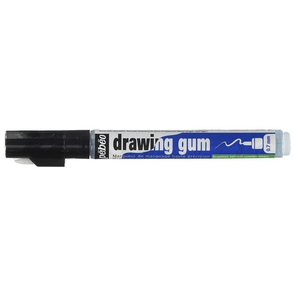 Marqueur Drawing Gum Gomme à dessiner pointe 0 7mm Blanc PÉBÉO