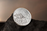 Monnaie CUSTER VS SITTING BULL Enemies in History 2 Oz Argent 1000 Togorog Mongolia 2026 (PRÉCOMMANDE)
