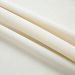 vidaXL Rideaux occultants avec crochets 2 Pièces Velours Crème 140x175 cm