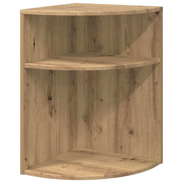 vidaXL Table d'appoint Chêne artisanal 39 7 x 39 7 x 60 cm