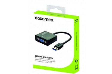 Carte Graphique Externe (Adaptateur) Dacomex USB 3.0 vers VGA