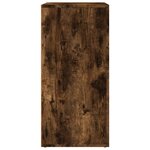 vidaXL Buffets 2 Pièces chêne fumé 79x38x80 cm bois d'ingénierie