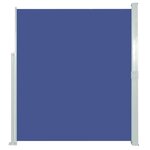 vidaXL Auvent latéral rétractable de patio 170x300 cm Bleu
