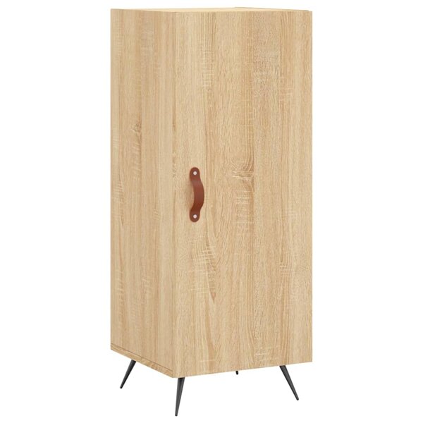 vidaXL Buffet Chêne sonoma 34 5x34x90 cm Bois d'ingénierie