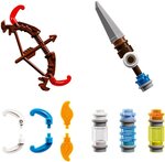 LEGO Horizon Adventures : Aloy et Varl en Mission Contre Testudien et Dents de Scie - Set 77037