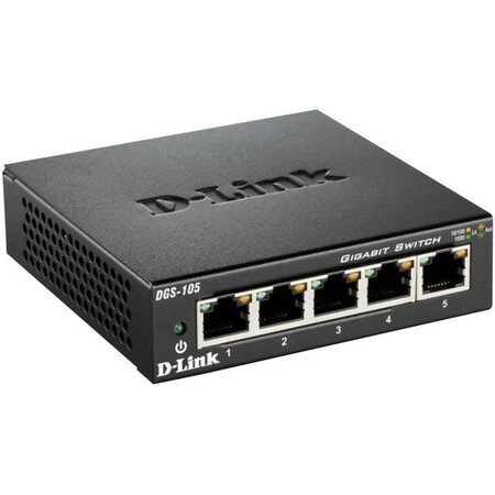 DLINK - DGS105 Switch 5 ports Gigabit