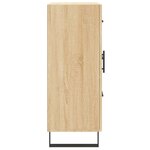 vidaXL Buffet chêne sonoma 69 5x34x90 cm bois d'ingénierie