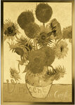 Monnaie SUNFLOWERS Vincent Van Gogh 1/1000 Oz Medaille Or