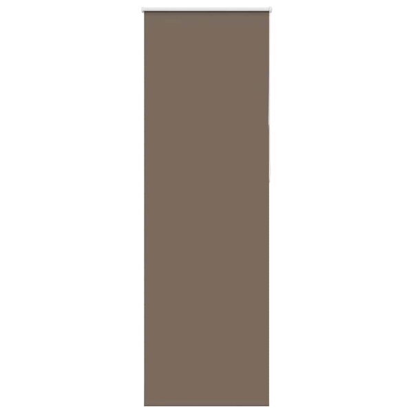 vidaXL Store enrouleur occultant café 85x210cm largeur du tissu 80 7cm