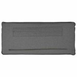 vidaXL Tête de lit capitonnée Gris Naturel et Clair 140 cm Pin massif