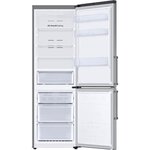 Samsung rl34t620dsa - réfrigérateur combiné - 340l (228l + 112l) - froid ventilé - l59 5cm x h185.3cm - metal grey