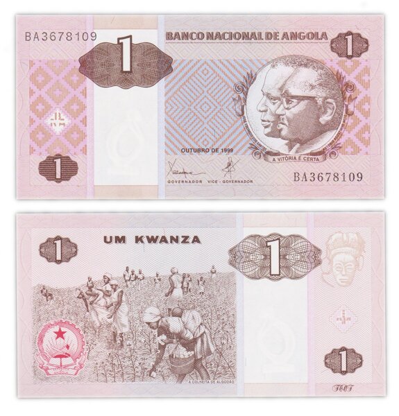 Billet de Collection 1 kwanza 1999 Angola - Neuf - P143