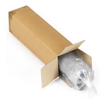 Caisse carton simple cannelure rajabox 80x20x10 cm (lot de 15)