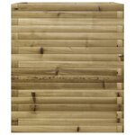 vidaXL Jardinière 60x60x68 5 cm bois de pin imprégné