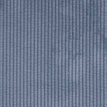 vidaXL Canapé 2 places avec méridienne en L bleu 125 cm Lin