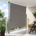 vidaXL Store Roulant Extérieur Gris clair 200 x 270 cm