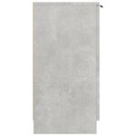 vidaXL Armoire à chaussures Gris béton 59x35x70 cm Bois d'ingénierie